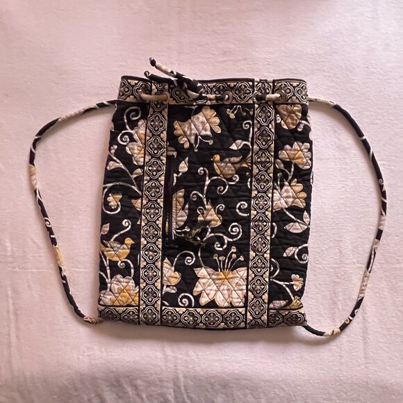 Vera Bradley Rectangle Pouch Backpack Purse - Picture 1 of 9